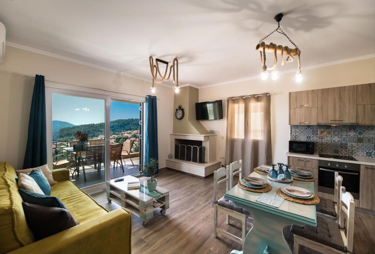 Apartmán Casa De Blue Kariá Exteriér fotografie